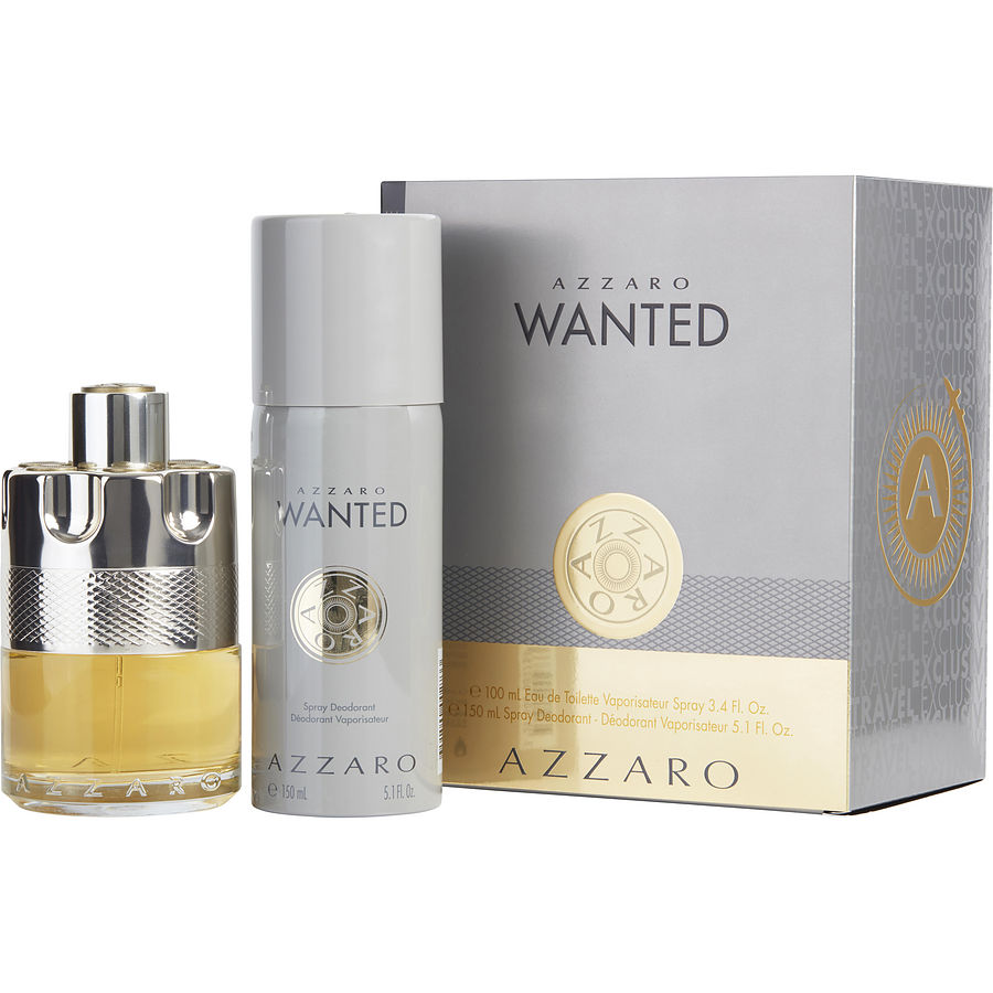 Parfumuri Parfumuri pentru barbati Azzaro Wanted 100ml Apă De Toaletă + 150ml Deodorant Spray