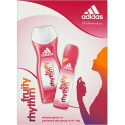 Adidas Fruity Rhythm 75ml Deodorant Spray + 250ml Gel de duș