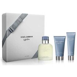 Dolce & Gabbana Light Blue 125ml Apă De Toaletă + 75ml After Shave Balsam + 50ml Gel de duș