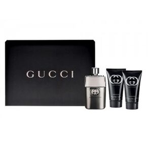 Gucci Guilty Pour Homme 90ml Apă De Toaletă + 75ml After Shave Balsam + 50ml Gel de duș