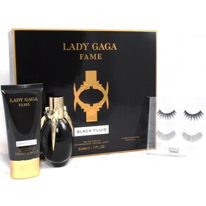 Lady Gaga Fame 50ml Apă De Parfum + 75ml Gel de duș + False Eyelashes