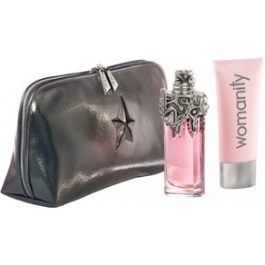 Thierry Mugler Womanity 50 Ml Apă De Parfum + 100ml Loțiune de corp Bag