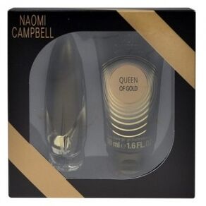 Naomi Campbell Queen Of Gold 15ml Apă De Toaletă + 50ml Gel de duș