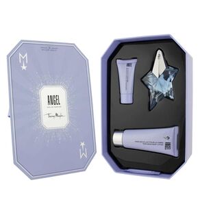 Thierry Mugler Angel 25ml Apă De Parfum + 100ml Loțiune de corp + 30ml Gel de duș + 10ml Cremă de corp