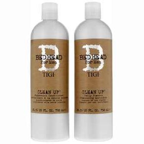 Tigi Bed Head Men Clean Up 750ml Shampoo + 750ml Conditioner