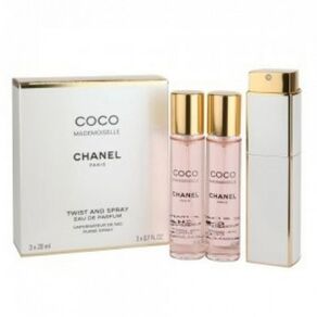 Chanel Coco Mademoiselle Apă De Parfum (20 ml reincarcabil + 2 x 20 ml rezerva)