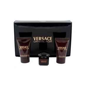 Gianni Versace Crystal Noir 5ml Apă De Toaletă + 25ml Loțiune de corp + 25ml Gel de duș