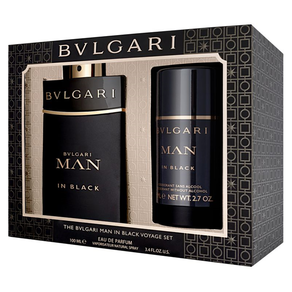 Bvlgari Man In Black 100ml Apă De Parfum + 75gr Deodorant Stick