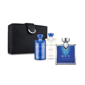 Bvlgari Blv 100ml Apă De Toaletă + 75ml After Shave Balsam + 75ml Gel de duș + Bag