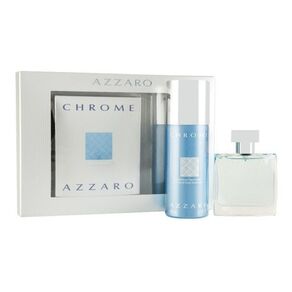 Azzaro Chrome 100ml Apă De Toaletă + 150ml Deodorant Spray Travel