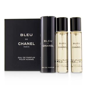 Chanel Bleu De Chanel Apă De Parfum (20 ml reincarcabil + 2 x 20 ml rezerva)