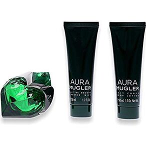 Thierry Mugler Aura 50ml Apă De Parfum + 50ml Loțiune de corp + 50ml Gel de duș