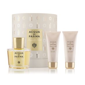 Acqua Di Parma Magnolia Nobile 100ml Apă De Parfum + 75ml Loțiune de corp + 75ml Gel de duș