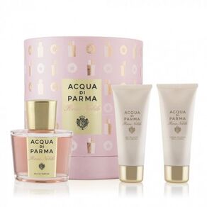 Acqua Di Parma Rosa Nobile 100ml Apă De Parfum + 75ml Gel de duș + 75ml Cremă de corp