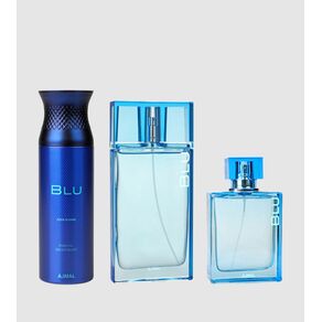 Ajmal Blu 90ml Apă De Parfum + 90ml Apă De Colonie + 200ml Deodorant Spray